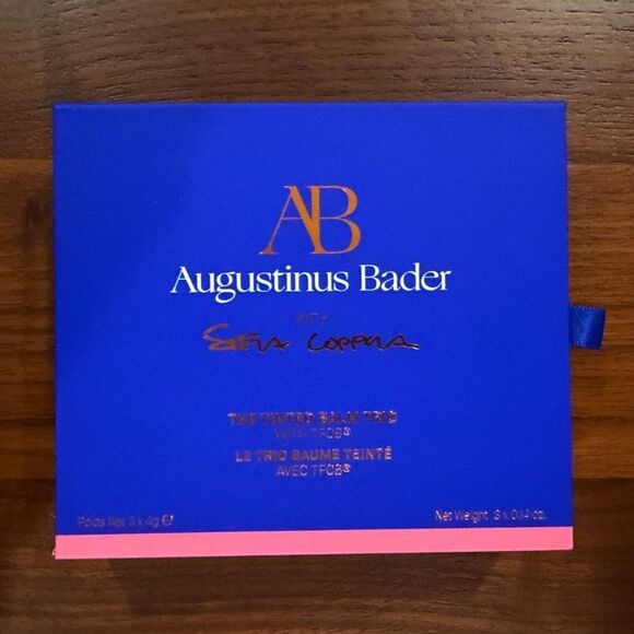 NIB The Tinted Balm Trio by Augustinus Bader with Sofia Coppola - Picture 1 of 6